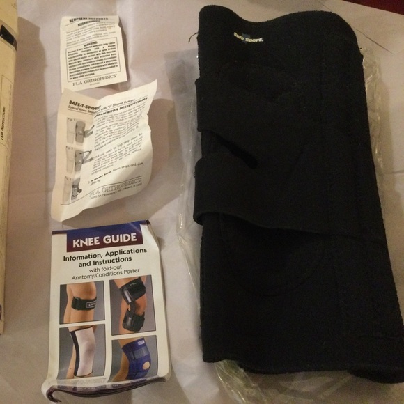 LATERAL KNEE STABILIZER WITH J -SHAPED BUTTRESS SIZE L - Picture 2 of 4